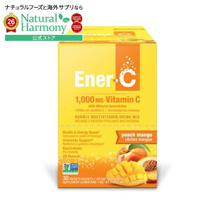 �y�|�C���gUP��18��-30���z�G�iC �s�[�`�}���S�[ 30�p�b�N ENER-C Ener-C Peach Mango Packets 30 PKT �y�����񂹏��i�z