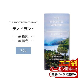 [][XeBbN^fIhg]U AZebhJpj[ fIhgXeBbN  70g (2.5oz) THE UNSCENTED COMPANY Deodorant Stick p[\iPA ΍ A~jEt[ fIh