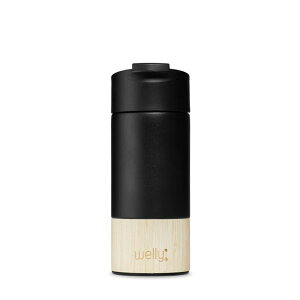 yő1000~OFFN[|z[Ŋ􂷂鐅ERbv]y݌ɌIzEF[gx[{g 345ml (12oz) ubN welly (EF[)