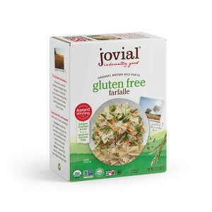 �W�����B�A�� �O���e���t���[ �I�[�K�j�b�N ���ăp�X�^ �t�@���t�@�b�� 12�I���X Jovial Gluten Free Organic Brown Rice Pasta Farfalle, 12oz �y�����񂹏��i�z�y���킹�Ĕ��������z