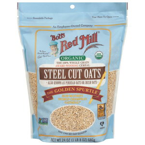 �{�u�Y���b�h�~�� �I�[�K�j�b�N �X�e�B�[���J�b�g�I�[�c 24�I���X �퉷�ۑ��\ Bob's Red Mill Organic Steel Cut Oats 24 oz Shelf-Stable Bag Whole Grain Cook on Stovetop �y�����񂹏��i�z�y���킹�Ĕ��������z