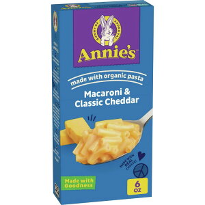 yAJEH}[gizAj[Y }JjNVbN`F_[`[YiI[KjbNpX^j {̃`[Ygp 6IX Annie's Macaroni and Classic Cheddar with Organic Pasta, Made with Real Chees