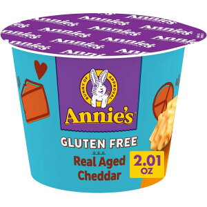 yAJEH}[gizAj[Y n`F_[`[Y dqWp}bN`[Y Oet[pX^ Annie's Real Aged Cheddar Microwave Mac & Cheese with Gluten Free Pasta, 2.01 OZ Cup y