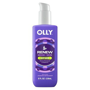 �I���[ ���j���[ �{�f�B�Z�������[�V���� �W���X�~�� �x���K���b�g ��236mL OLLY Renew Body Serum Lotion Repairs Skin Barrier & Soothe Stress Jasmine Bergamot, 8 oz �y�����񂹏��i�z