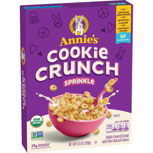 �A�j�[�Y �N�b�L�[�N�����` �X�v�����N�� �V���A�� �I�[�K�j�b�N 269g Annie�fs Cookie Crunch Sprinkle Cereal, Organic 9.5 oz �y�����񂹏��i�z