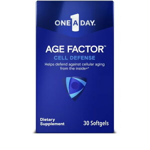 ワン・ア・デイ・サプリメント エイジファクター セルディフェンス One A Day Supplements Age Factor Cell Defense, Cell Health Supplement, 30 Softgels 【お取り寄せ商品】