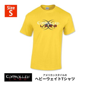 コントロールラボ Tシャツ イエロー Sサイズ Controlled Labs Tshirt Yellow Small 海外 人気 ティーシャツ トレーニング ウェア 普段着 部屋着 パジャマ