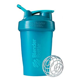 【在庫限り！】クラシックV1 ブレンダーボール付きシェーカーボトル ティール 590ml(20oz) Blender Bottle (ブレンダーボトル)