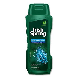 【今だけ半額】アイリッシュスプリング ボディウォッシュ モイスチャーブラスト Irish Spring Body Wash Moisture Blast 532ml(18floz) 男性向け 清潔 爽やか ボディソープ