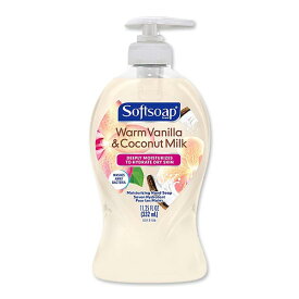 ソフトソープ デイープモイスチャライジング リキッドハンドソープ バニラ&ココナッツミルク 332ml (11.25floz) Softsoap Deeply Moisturizing Liquid Hand Soap Pump Warm Vanilla & Coconut Milk 単品 セット