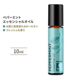 メープルホリスティックス ペパーミントエッセンシャルオイル ロールオン 10ml (0.33floz) Maple Holistics Peppermint Essential Oil Roll-On