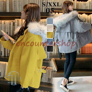 ショートダウンコート フード付けダウンコート レディース冬 ジャケット 防寒コート 中綿コート アウター ファー付き 20代30代 大きいサイズ 全5色 S~XXL