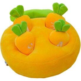 ペット おもちゃ うさぎ 犬 にんじん 噛む おやつ隠し エサ入れ ストレス発散 ノーズワーク (ニンジン)