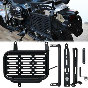 �z���_ �_�b�N�X125 �T�C�h�o�b�O�T�|�[�g DAX125 ST125 �T�h���o�b�O�T�|�[�g ST125������p�T�C�h���b�N MDM(�u���b�N)
