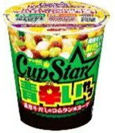 サッポロ一番 カップスター 青辛いやつ 65g　12個入　特価価格