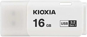KIOXIA USB�t���b�V�������� USB3.2Gen1 16GB U301 KUC-3A016GW�@�����k�q��
