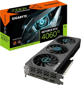 GIGABYTE NVIDIA GeForce RTX4060Ti ���� �O���t�B�b�N�{�[�h GDDR6 8GB (GV-N406TEAGLE OC-8GD)�@������q��