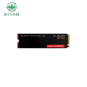 WDS100T4X0E WD�@BLACK�@SN7100 NVMe SSD�@1TB M.2(2280) PCIe Gen4 x4 NVMe 3D TLC 600TBW �u���b�N �V���� �@�����k�q��