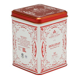 【 ハーニー＆サンズ 公式ショップ 】【Holiday Collection】Holiday ホリデー [HDS] サシェ20個入【 ハーニーアンドサンズ 】【HARNEY & SONS】 紅茶