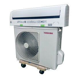 【中古】エアコン ルームエアコン 壁掛け 家庭用 TOSHIBA 東芝 RAS-K221E3X ホワイト 主に6畳用 2.2kw シンプル 簡単操作 引っ越し 新生活 1人暮らし 送料無料!!【Bランク】【到着日時指定可能!!】