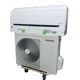【中古】エアコン ルームエアコン 壁掛け 家庭用 TOSHIBA 東芝 RAS-F221E7R ホワイト 主に6畳用 2.2kw シンプル 簡単操作 引っ越し 新生活 1人暮らし 送料無料!!【Bランク】【到着日時指定可能!!】