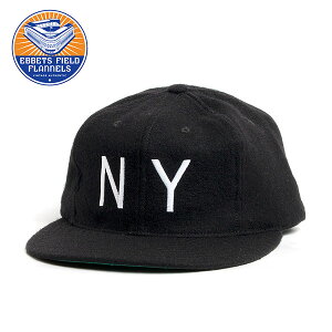 Ebbets Field Flannels �G�x�b�c�t�B�[���h�t�����l���Y Vintage Ballcap NY �x�[�X�{�[���L���b�v