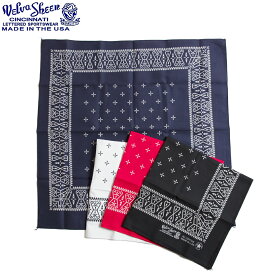 Velva Sheen ベルバシーン バンダナ クロス BANDANA CROSS アメリカ製