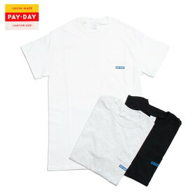 PAYDAY ペイデイ Tシャツ ワンポイントロゴ ポケット付き PD-004TE