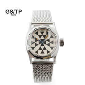 GS/TP ジーエスティーピー 腕時計 MALTESE DIAL マルティーズ geometrical pattern 幾何学模様 QMD-14B