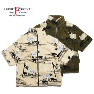 �y�Z�[��20%OFF�zFARFIELD ORIGINAL �t�@�[�t�B�[���h�I���W�i�� FELL JACKET HALF SLEEVE �n�[�t�X���[�u�t���[�X�W���P�b�g SHEEP&LAMB �C�M���X��