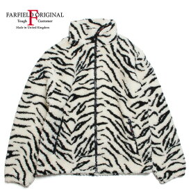 【セール30%OFF】 FARFIELD ORIGINAL ファーフィールドオリジナル フリース ジャケット Natural Tiger イギリス製