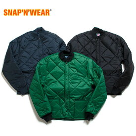 【セール30%OFF】 SNAP'N'WEAR スナップンウェア #1000 QUILTED JACKET NYLON キルティング ジャケット キルトジャケット アメリカ製