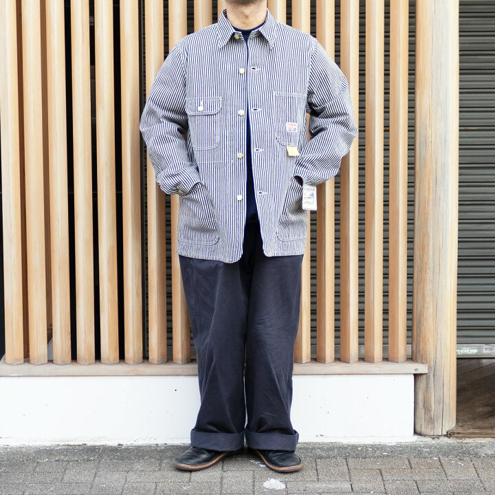 楽天市場】SUGAR CANE シュガーケーン 11oz. HICKORY STRIPE WORK COAT 
