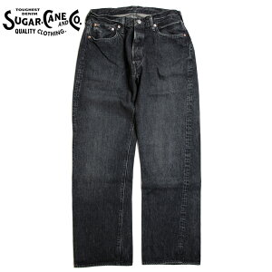 SUGAR CANE �V���K�[�P�[�� 14.25oz. BLACK DENIM 1947 HARD WASH MODEL �u���b�N �f�j���p���c SC42460H