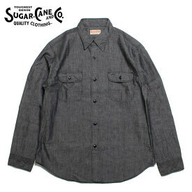 SUGAR CANE シュガーケーン BLACK CHAMBRAY WORK SHIRT ブラックシャンブレー ワークシャツ SC29159
