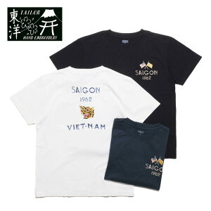 TAILOR TOYO �e�[���[���m SUKA T-SHIRT EMBROIDERED �gSAIGON VIET-NAM�h �X�JT�V���c TT79590