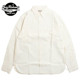 BUZZ RICKSON'S バズリクソンズ WHITE CHAMBRAY WORK SHIRTS LONG SLEEVE ホワイト シャンブレー ワークシャツ 長袖 BR25996