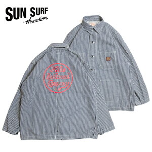 SUN SURF �T���T�[�t SAILOR MOKU PRODUCTS 12.5oz. HICKORY STRIPE ���[�N�W���P�b�g BACK PRINT SM15904