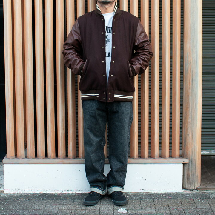 楽天市場】【セール20%OFF】 DEHEN ディーエン Varsity Jacket 