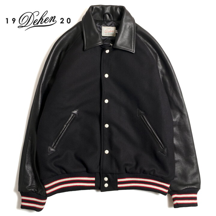 楽天市場】【セール20%OFF】DEHEN ディーエン Raglan Varsity Jacket 