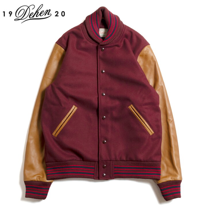 楽天市場】【セール20%OFF】DEHEN ディーエン Varsity Jacket バー 
