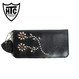 HTC エイチティーシー T-1 Wallet #213 ロングウォレット スタッズ ストーン Hollywood Trading Company