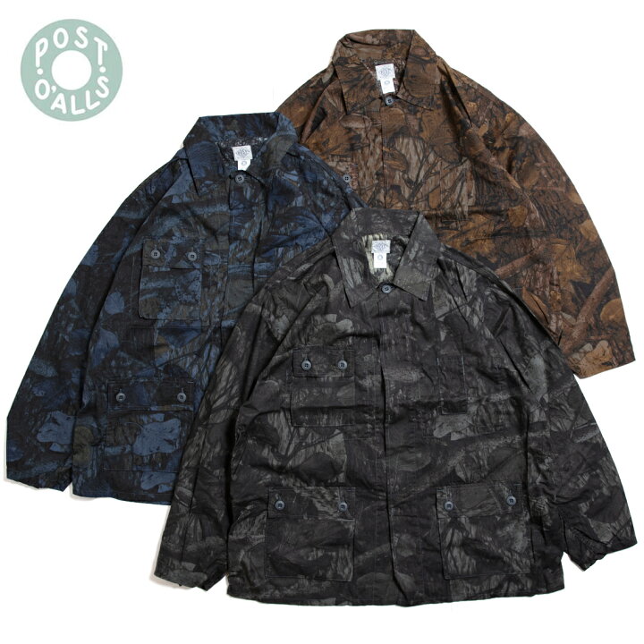 楽天市場】POST OVERALLS ポストオーバーオールズ BDU-R2 フィールド  