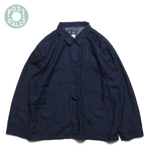 �y�Z�[��20%OFF�z POST OVERALLS �|�X�g�I�[�o�[�I�[���Y USMC 1930s Utility Jacket ���[�e�B���e�B�W���P�b�g 8oz.denim dark indigo #3114R-8DI