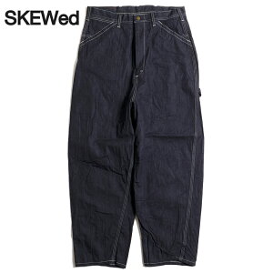 SKEWed �X�L���[ 11W PAINTER PANTS The Dungarees (LE) �؃C���^�[�p���c HS111-100 BLUE RINSE