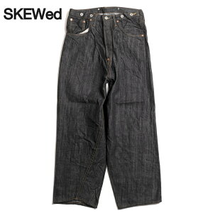 SKEWed �X�L���[ 201 One Pocket Mine Pants (LV) �����|�P�b�g �}�C���p���c HS1201-101 BLACK RINSE