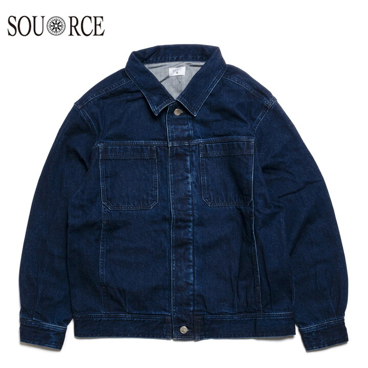 楽天市場】SOURCE ソース JOURNEY DENIM JACKET INDIGO 12oz 