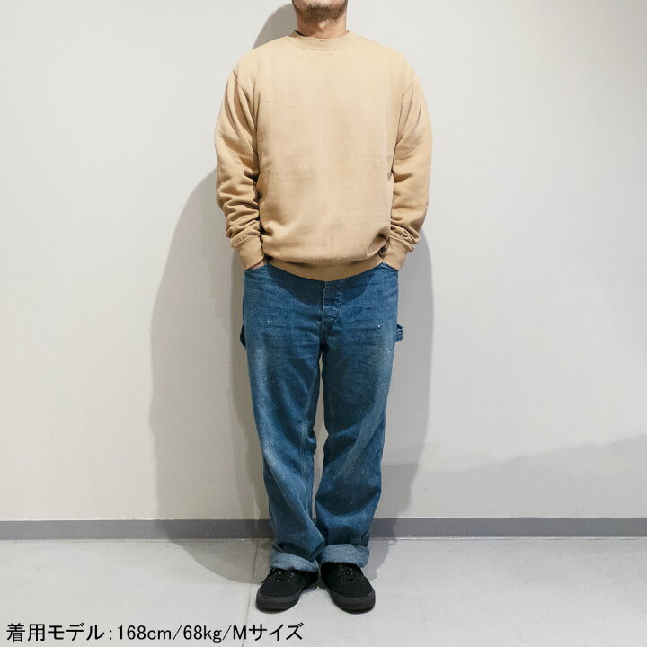 楽天市場】MOOJIMOOJI ムージムージ CLASSIC CREWNECK AGED クルー 