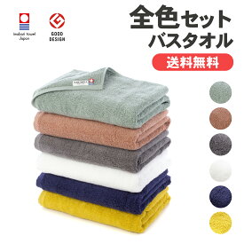 【公式】もこもこ365 バスタオル 今治タオル まとめ買い 6色セット 今治 タオル カラータオル 無地 まとめ買い シンプル 肌触り プレゼント ギフト 新生活 ハートウエル