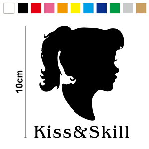 yJbeBOXebJ[zK[YVGbg 10cm Kiss&Skill_little-girlh V[ ̎q  킢 y oCN  T[tB ] JbeBOV[g 3M yV ʔ